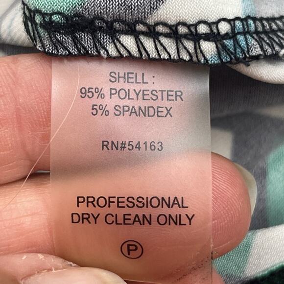 Calvin Klein Top Womens XL Shell Blouse Stretch Comfort Capsule Career Office - Picture 4 of 9